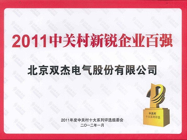 2011 Top empresas en Zhongguancun